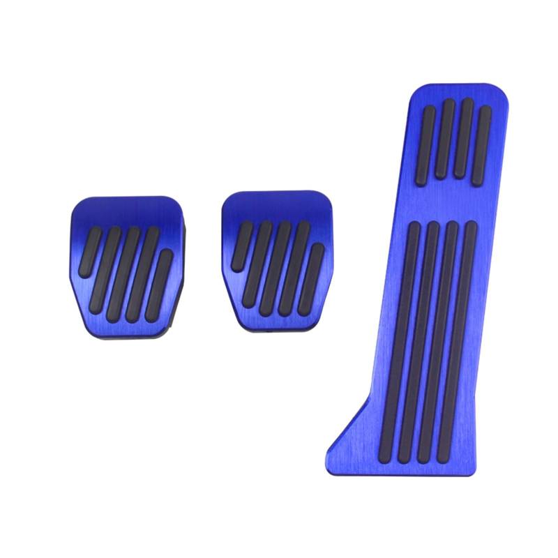 Pedalkappen Für Mazda 2 3 BM 6 GJ Für CX-5 CX5 KE KF CX3 Für CX-3 CX7 CX-7 Auto Gaspedal Fußstütze Pedal Bremse Kupplung Abdeckung Pad Pedalauflage(MT 3pieces) von NOVEMS