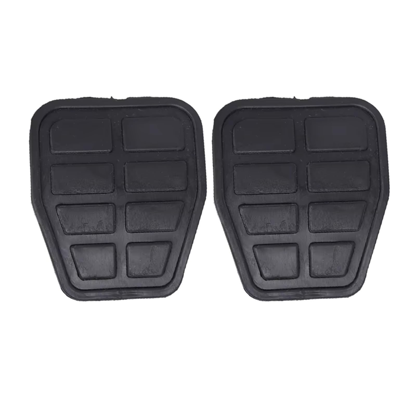 Pedalkappen Für SEAT Für Alhambra Mk1 7M Für Arosa 6H Für Cordoba 6K Für Ibiza 2 Auto Bremse Kupplung Fuß Pedal Gummi Pad Abdeckung Pedalauflage(2pieces) von NOVEMS