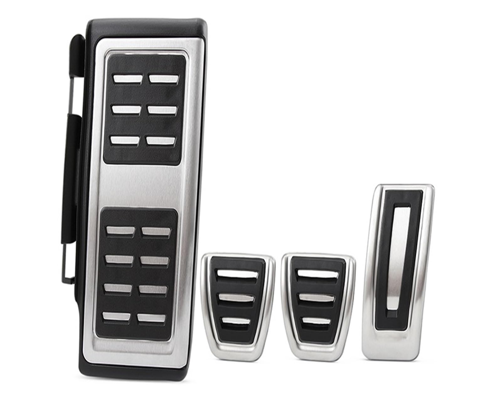 Pedalkappen Für Seat Für Leon 5F 2012 2013 2014 2015 2016 2017 2018 Auto Kupplung Bremse Fußstütze Pedal Pedalauflage(4 pieces MT With Rest) von NOVEMS