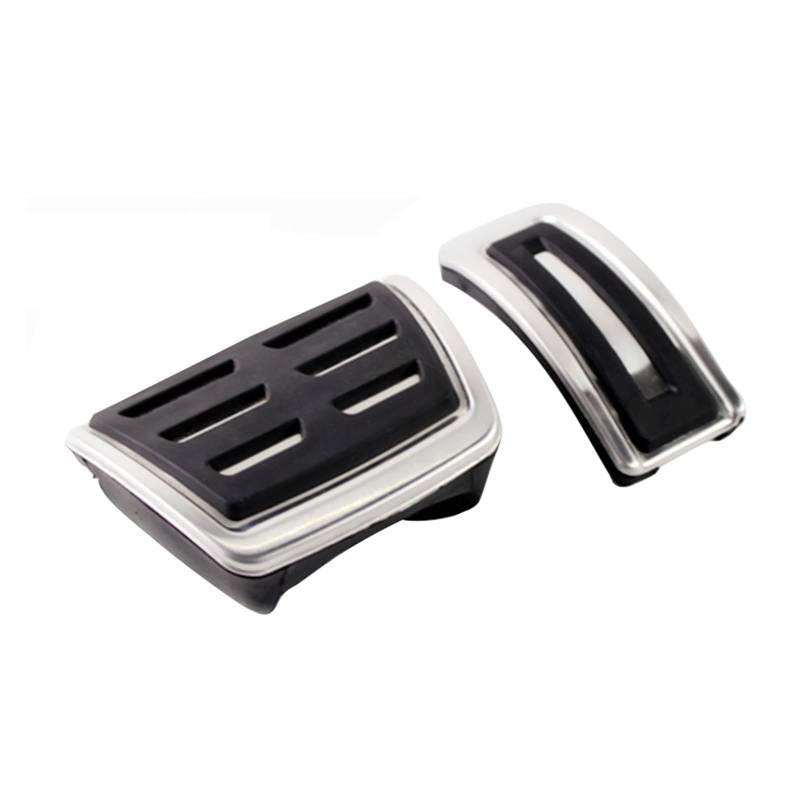 Pedalkappen Für Skoda Für Octavia 3 Für A7 Auto Gaspedal Bremspedale Abdeckung Pad Pedalauflage(AT 2pieces) von NOVEMS