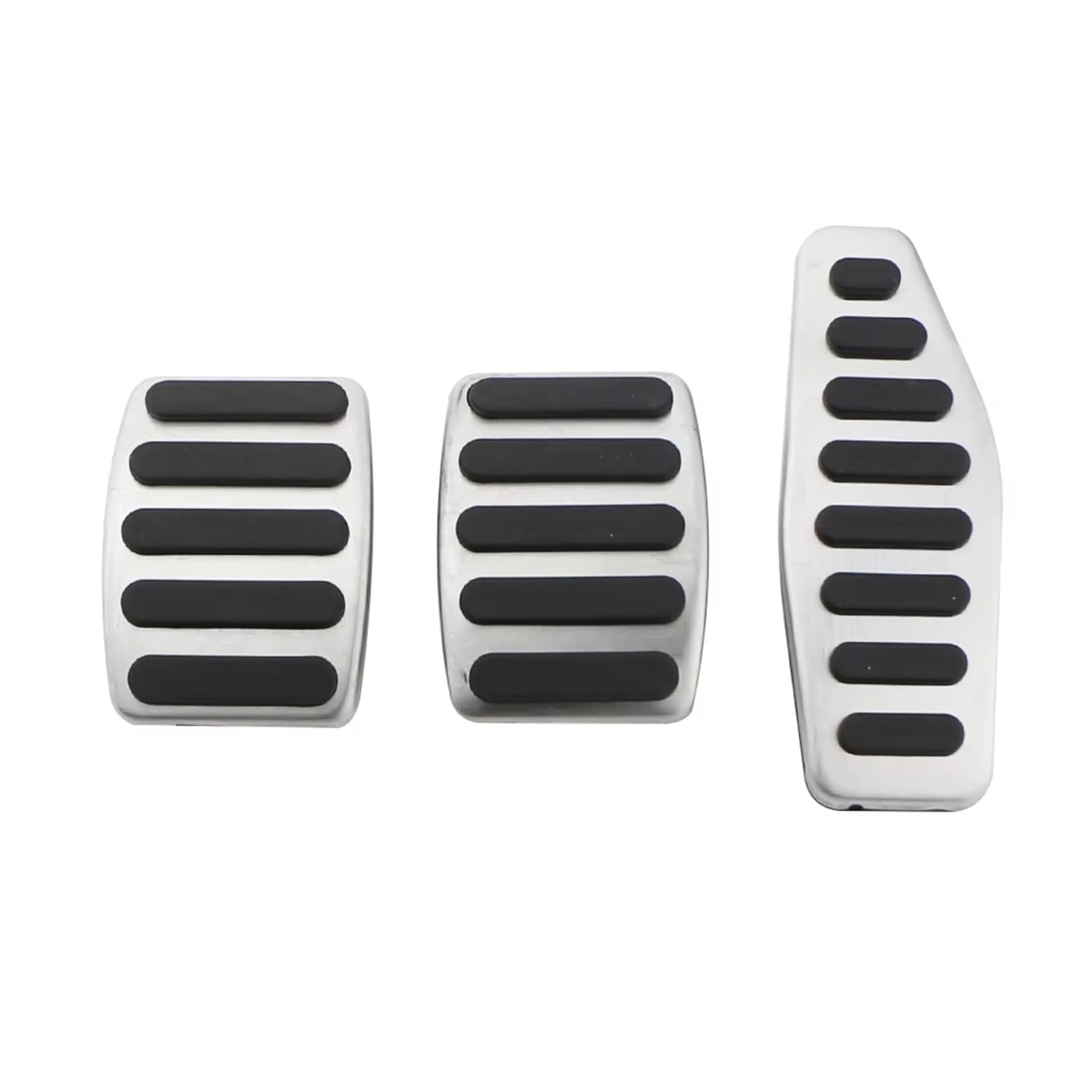 Pedalkappen Für Suzuki Für Jimny JB74 JB64 2019 2020 2021 2022 AT MT Gas Bremspedal Pad Abdeckung Teile Edelstahl Auto Pedale Pedalauflage(3pieces MT) von NOVEMS