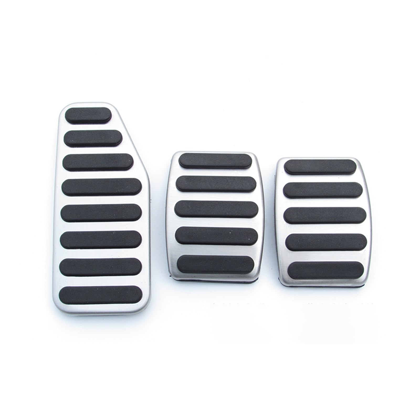 Pedalkappen Für Suzuki Für Swift 2009-2016 Aluminium Auto Fußstütze Pedal Gaspedal Kraftstoff Bremse Kupplung Pedale Abdeckung Pedalauflage(MT 3pieces) von NOVEMS