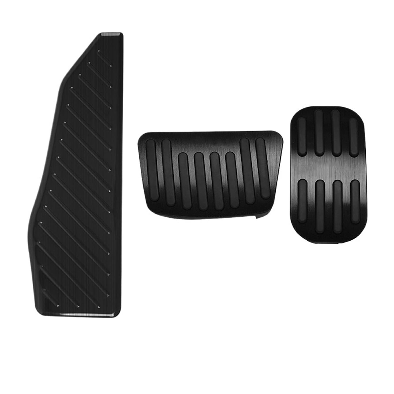 Pedalkappen Für Toyota Für Corolla Für Kreuz XG10 2021 2022 2023 Auto Fuß Rest Pedal Accelerator Kraftstoff Bremspedal Abdeckung Pads Pedalauflage(3pieces Black) von NOVEMS