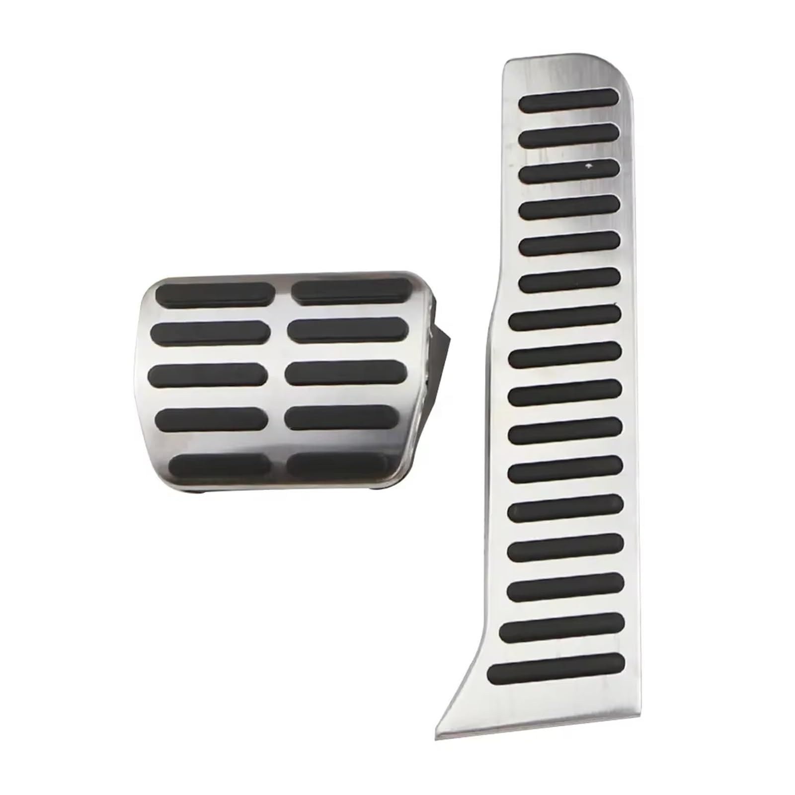 Pedalkappen Für VW CC Für Passat B6 B7 R36 Für R-linie Für Skoda Für Superb LHD Auto Pedale Gas Bremse Fuß Rest Pedal Abdeckung Pedalauflage(2pieces AT) von NOVEMS