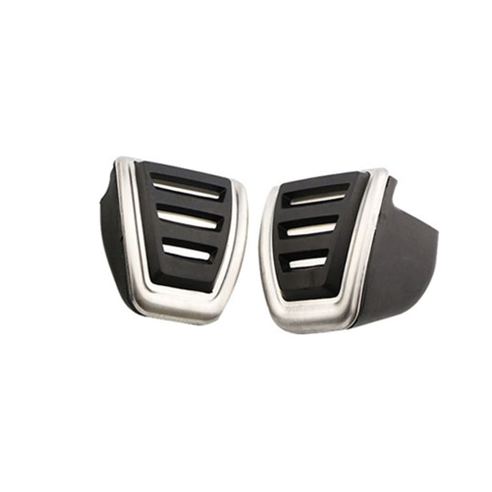 Pedalkappen Für VW Für Tiguan 2017-2023 Für Passat B8 Für Golf 7 8 Für T-kreuz Für Skoda Für Octavia Für A7 LHD Auto Pedal Abdeckung Pedalauflage(2pieces MT Brake Cluth) von NOVEMS