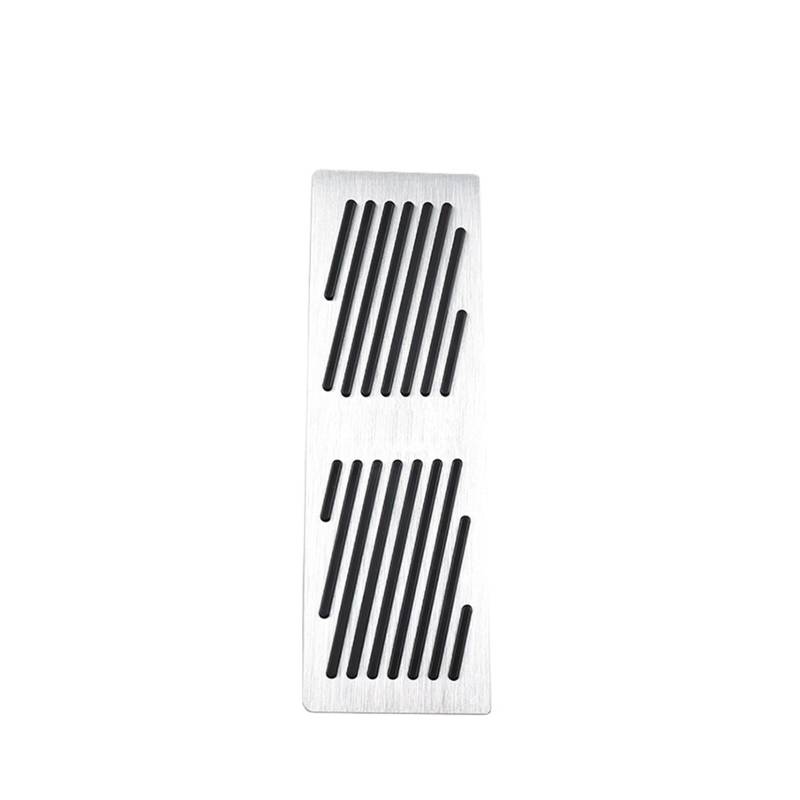 Pedalkappen Für X3 G01 Für X4 G02 IX3 G08 2018-2023 Auto Anti-Slip Accelerator Bremspedale Abdeckung Fußstütze Pedal Pads Pedalauflage(1piece Silver) von NOVEMS