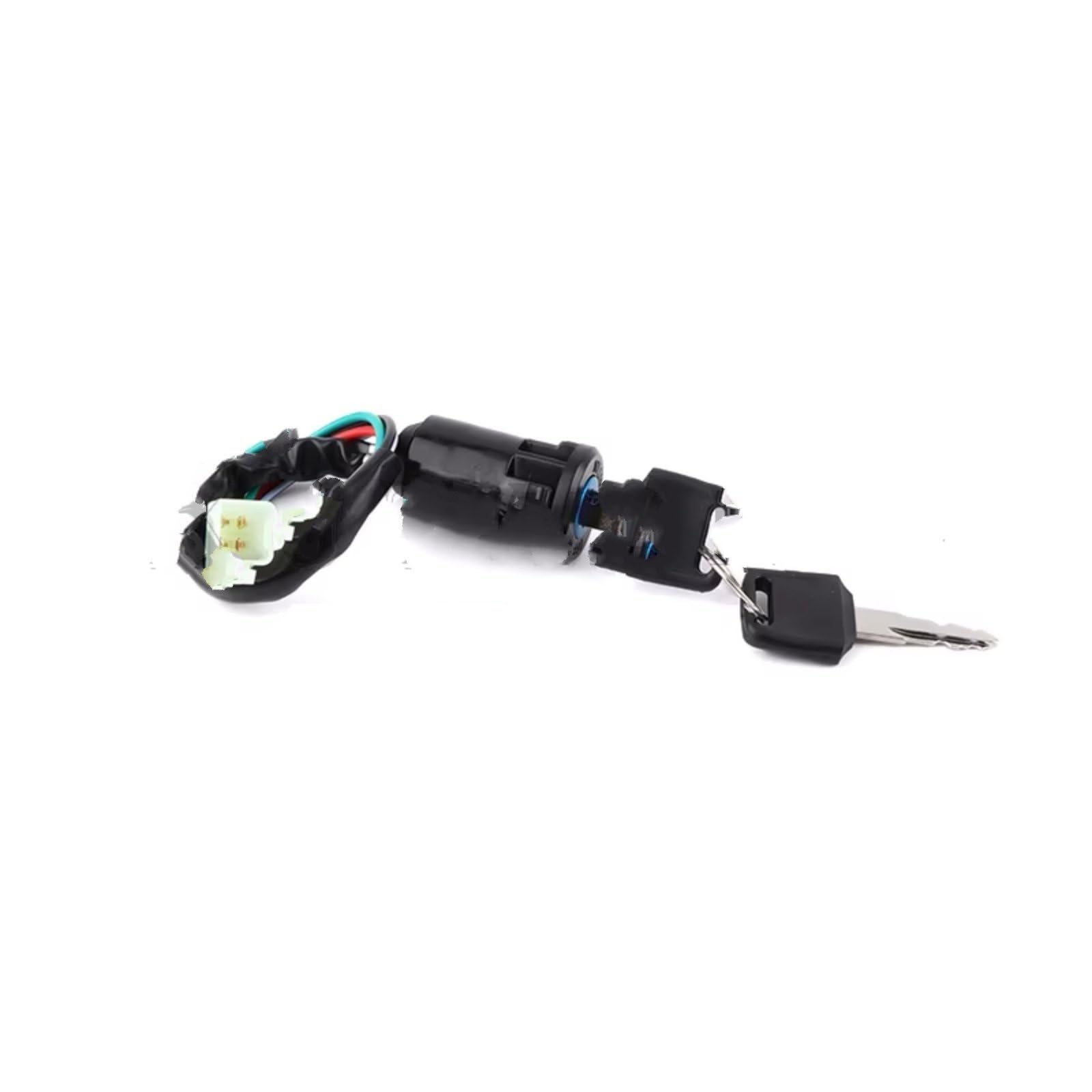 Zündschlüsselschalter 2 Drähte/4 Drähte Zündschalter Mit 2 Schlüsseln EIN-Aus-Sperre Für Elektroroller ATV Motorrad Motorrad ATV Quad Dirt Bike Teile Start Key Lock Schalter(B-4 Wires) von NOVEMS