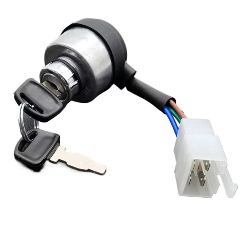Zündschlüsselschalter 4/6 Draht Weg Benzin Generator Zündung Start Key Lock Kombination Schalter Teile Start Key Lock Schalter von NOVEMS