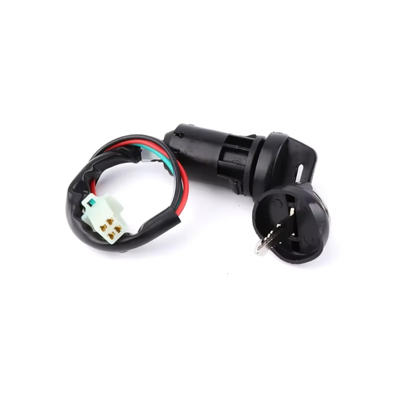 Zündschlüsselschalter Für 50cc 70cc 90cc 110cc 125cc 150cc 250cc ATV Buggy Quad Bike Motorrad Zubehör Zündschalter Mit 2 Schlüssel Schloss Start Key Lock Schalter(B) von NOVEMS