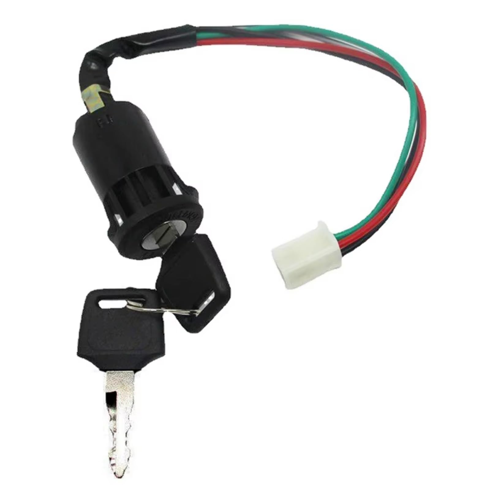 Zündschlüsselschalter Für ATV 50/70/90/110/150/250cc Universal Motorrad Karting Zündschalter 4 Pin Draht An/Aus Zündschalter Mit Schlüssel Start Key Lock Schalter Zündschlüsselschalter Für ATV 50/70/90/110/150/250cc Universal Motorrad Karting Zündschalter 4 Pin Draht An/Aus Zündschalter Mit Schlüssel Start Key Lock Schalter von NOVEMS
