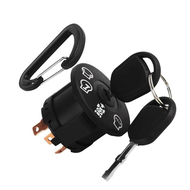 Zündschlüsselschalter Für AYP Für Poulan Für Craftsman MTD MPN Für Ariens Für Delta Für Ariens 532193350 193350 Traktor Rasenmäher Zündschlüssel Starter Start Key Lock Schalter von NOVEMS