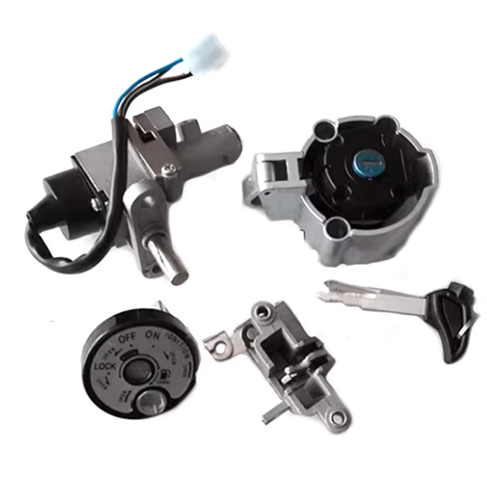 Zündschlüsselschalter Für BWS125 Für ZUMA 125 Motorrad Zündschloss Kraftstofftank Tankdeckel Schloss Keys Start Key Lock Schalter Zündschlüsselschalter Für BWS125 Für ZUMA 125 Motorrad Zündschloss Kraftstofftank Tankdeckel Schloss Keys Start Key Lock Schalter von NOVEMS