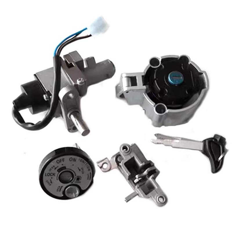 Zündschlüsselschalter Für BWS125 Für ZUMA 125 Motorrad Zündschloss Kraftstofftank Tankdeckel Schloss Keys Start Key Lock Schalter von NOVEMS