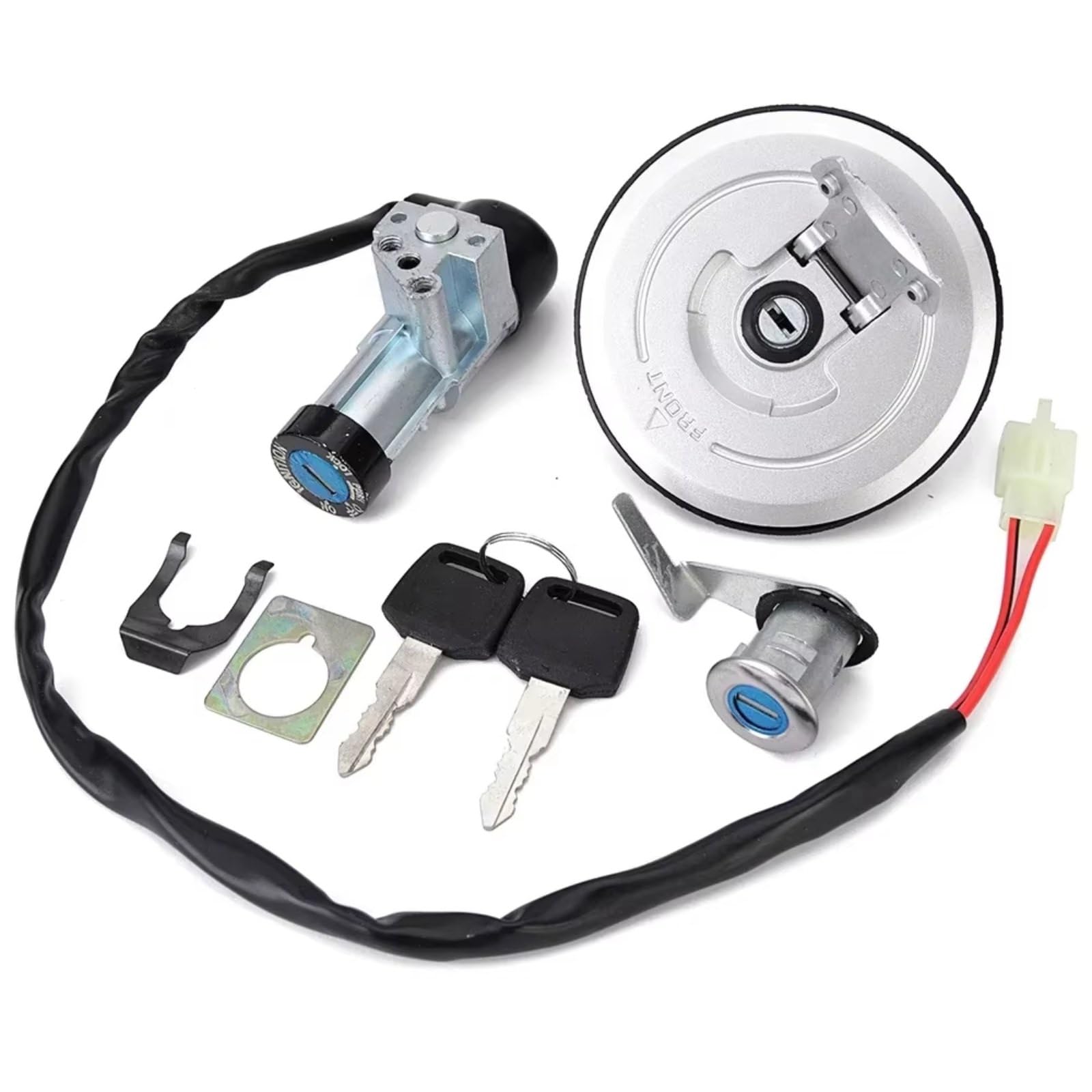 Zündschlüsselschalter Für CBF 125 2009-2013 35010-KWF-950 CBF125 Motorrad Zündschloss Schloss Kraftstoff Gas Tank Cap Abdeckung Sitz Griff Schlösser Start Key Lock Schalter Zündschlüsselschalter Für CBF 125 2009-2013 35010-KWF-950 CBF125 Motorrad Zündschloss Schloss Kraftstoff Gas Tank Cap Abdeckung Sitz Griff Schlösser Start Key Lock Schalter von NOVEMS
