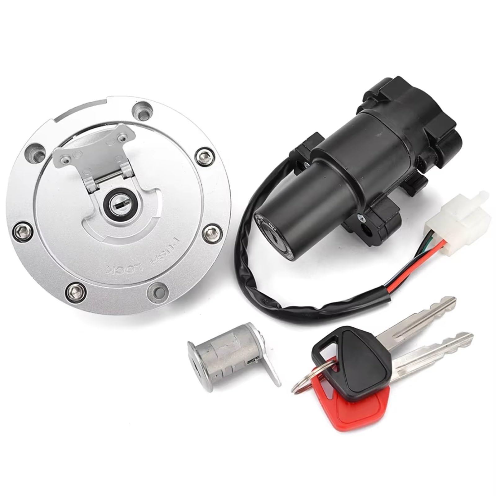 Zündschlüsselschalter Für CBF1000 CBF600S ABS CBF600 Für Naked CBF500 CB900 CB919 Für Hornet Motorrad Kraftstoff Tank Kappe Zündschloss Sperren Start Key Lock Schalter Zündschlüsselschalter Für CBF1000 CBF600S ABS CBF600 Für Naked CBF500 CB900 CB919 Für Hornet Motorrad Kraftstoff Tank Kappe Zündschloss Sperren Start Key Lock Schalter von NOVEMS