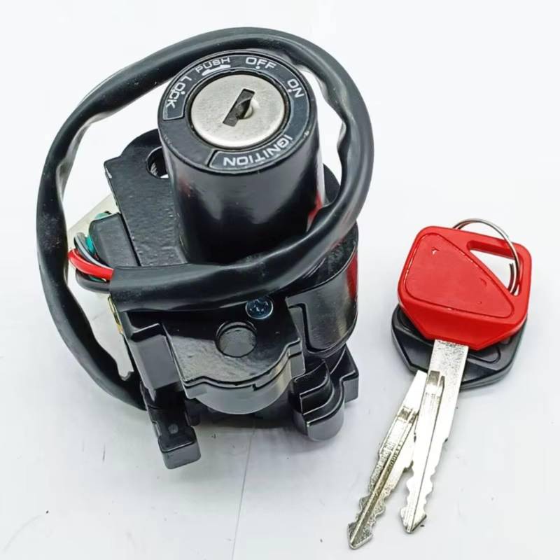 Zündschlüsselschalter Für CBR900RR CBR929 2000-2001/CBR1100XX 1999-2006/ST1300 2003/2004-2011/CBR600F 1999/2000-2006 Zündschloss Sperrschlüssel Start Key Lock Schalter von NOVEMS