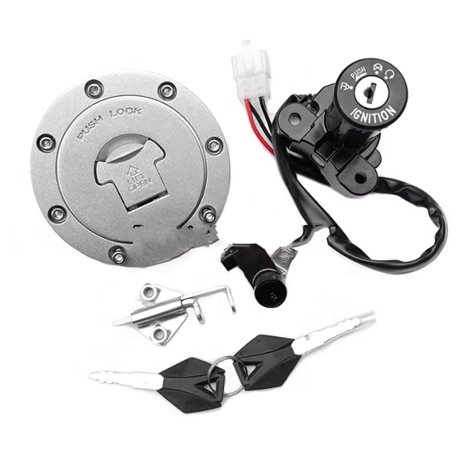 Zündschlüsselschalter Für CFMOTO CFNK400 400NK 650NK 650MT 2016-2019 Motorrad Zündschlüssel Elektrisches Türschloss Tankschloss Set Start Key Lock Schalter Zündschlüsselschalter Für CFMOTO CFNK400 400NK 650NK 650MT 2016-2019 Motorrad Zündschlüssel Elektrisches Türschloss Tankschloss Set Start Key Lock Schalter von NOVEMS