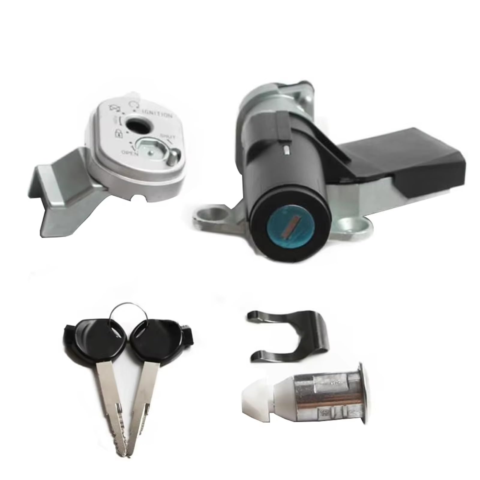 Zündschlüsselschalter Für DIO AF61 AF62 SDH50QT-41/43 Motorradzubehör Motorteile Zündschlossschloss Mit Schlüssel Start Key Lock Schalter Zündschlüsselschalter Für DIO AF61 AF62 SDH50QT-41/43 Motorradzubehör Motorteile Zündschlossschloss Mit Schlüssel Start Key Lock Schalter von NOVEMS