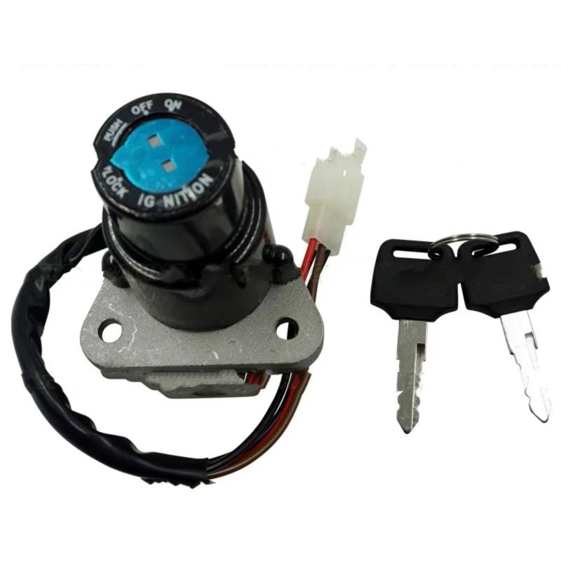 Zündschlüsselschalter Für DT125 Für RTZR125 Für FZR400 Universal Motorrad Modifizierte Teile Elektrisches Türschloss Zündschalter Schlüssel Wasserhahnschloss Start Key Lock Schalter von NOVEMS