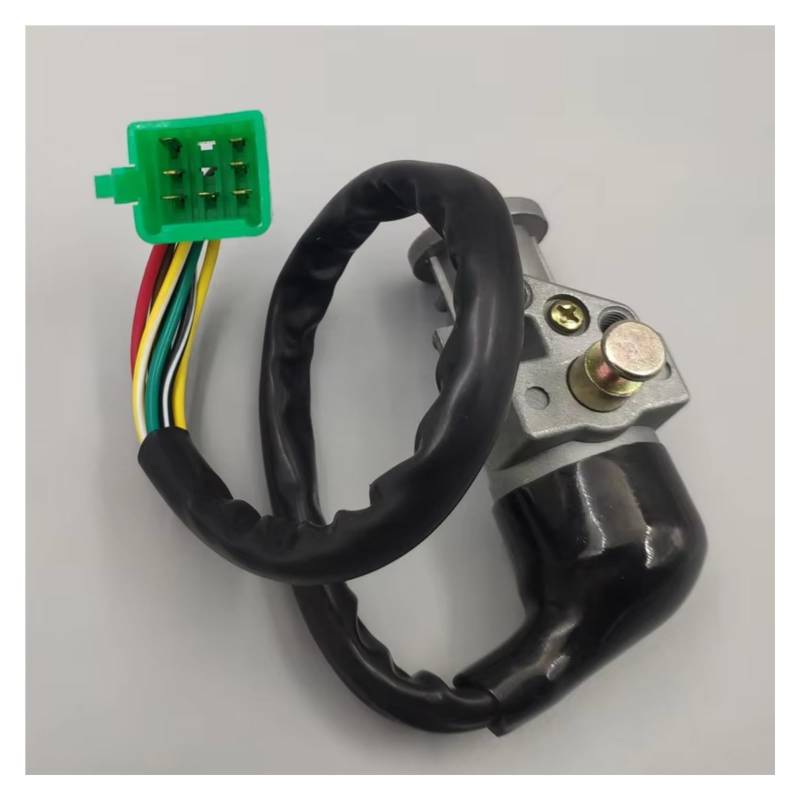 Zündschlüsselschalter Für DY100 C100 WAVE110 CUB100 Roller GY6125 GY6150 WH125 2/4/5/7 Drähte Motorrad Zündschloss Key Lock Start Key Lock Schalter(DY100 7 Wires) von NOVEMS