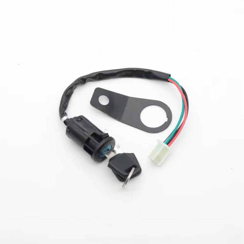 Zündschlüsselschalter Für Die Meisten 50ccm 70ccm 90ccm 110ccm 150ccm 250ccm Universalmotorräder. Starten Sie Den Zündschalter-Sperrschlüssel Mit Halterung. Start Key Lock Schalter von NOVEMS