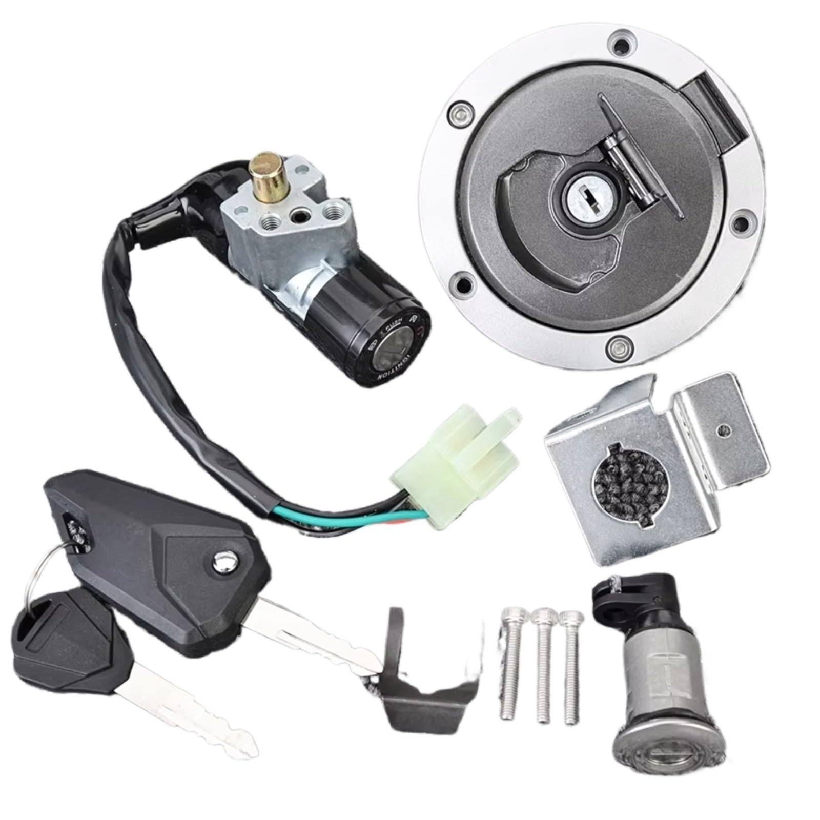 Zündschlüsselschalter Für GROM MSX125SF GROM125 AC Für Lenker 2016 2017 2018 Zündschloss Tankdeckel Sitzschloss Key Kit Start Key Lock Schalter Zündschlüsselschalter Für GROM MSX125SF GROM125 AC Für Lenker 2016 2017 2018 Zündschloss Tankdeckel Sitzschloss Key Kit Start Key Lock Schalter von NOVEMS