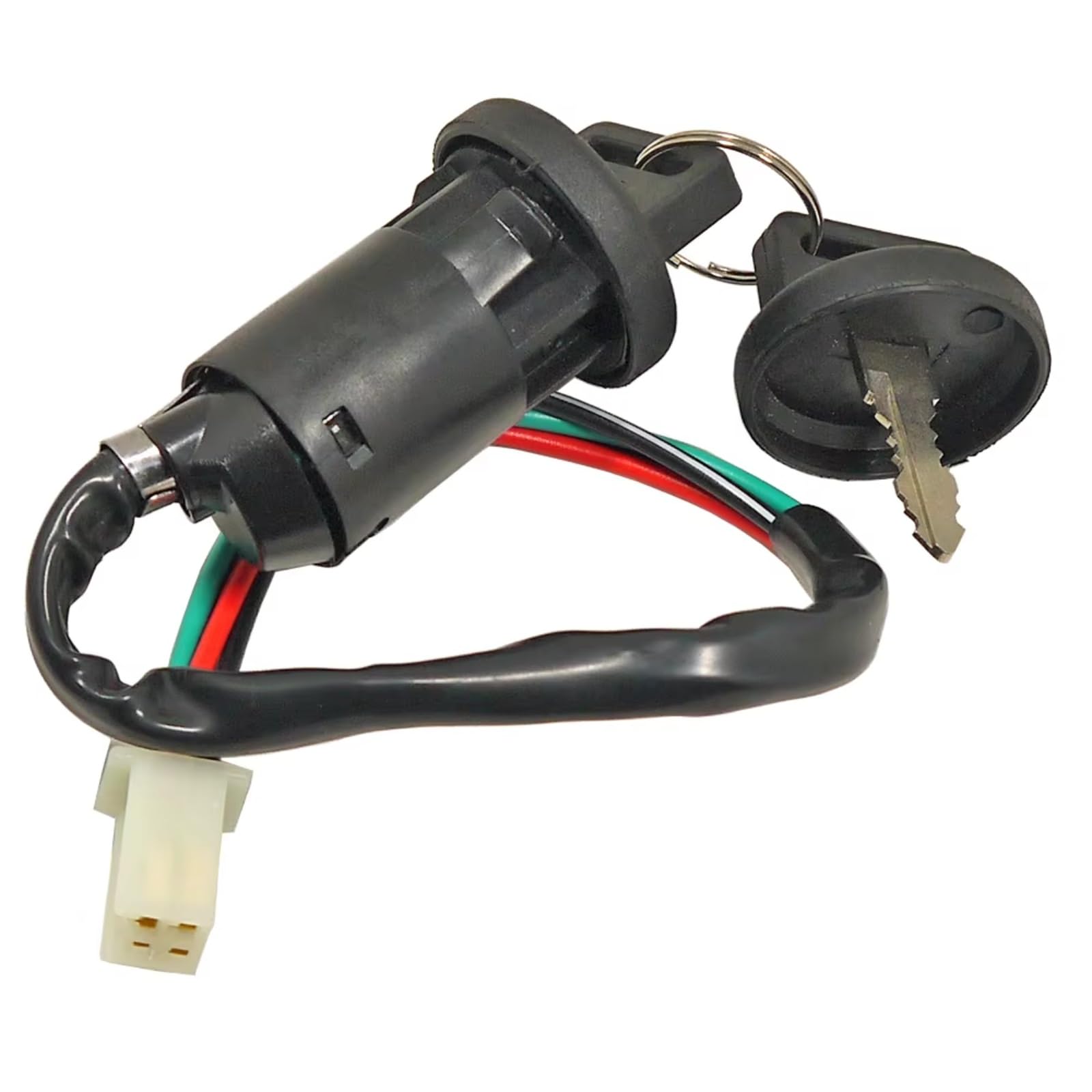 Zündschlüsselschalter Für Kawasaki Dirt Bike 4 Pin Universal Motorrad Zündschalter Elektrisches Türschloss Mit Staubschutz ATV Schlüssel Start Key Lock Schalter Zündschlüsselschalter Für Kawasaki Dirt Bike 4 Pin Universal Motorrad Zündschalter Elektrisches Türschloss Mit Staubschutz ATV Schlüssel Start Key Lock Schalter von NOVEMS