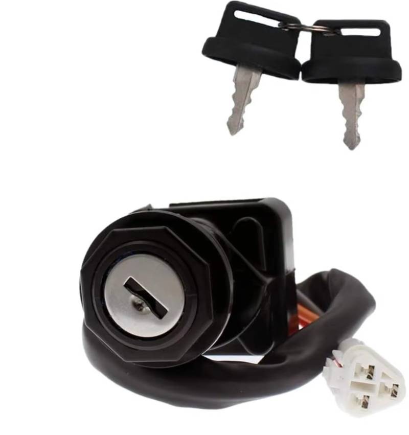 Zündschlüsselschalter Für Kawasaki KVF300 KLF300 KVF360 KVF400 KSF450 KFX450R Für Prairie Für Bayou 300 360 400 Zündschlüssel Start Key Lock Schalter von NOVEMS