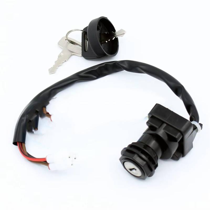 Zündschlüsselschalter Für Kawasaki KVF300 KLF300 KVF360 KVF400 KSF450 KFX450R Für Prairie Für Bayou 300 360 400 Zündschlüssel Start Key Lock Schalter von NOVEMS