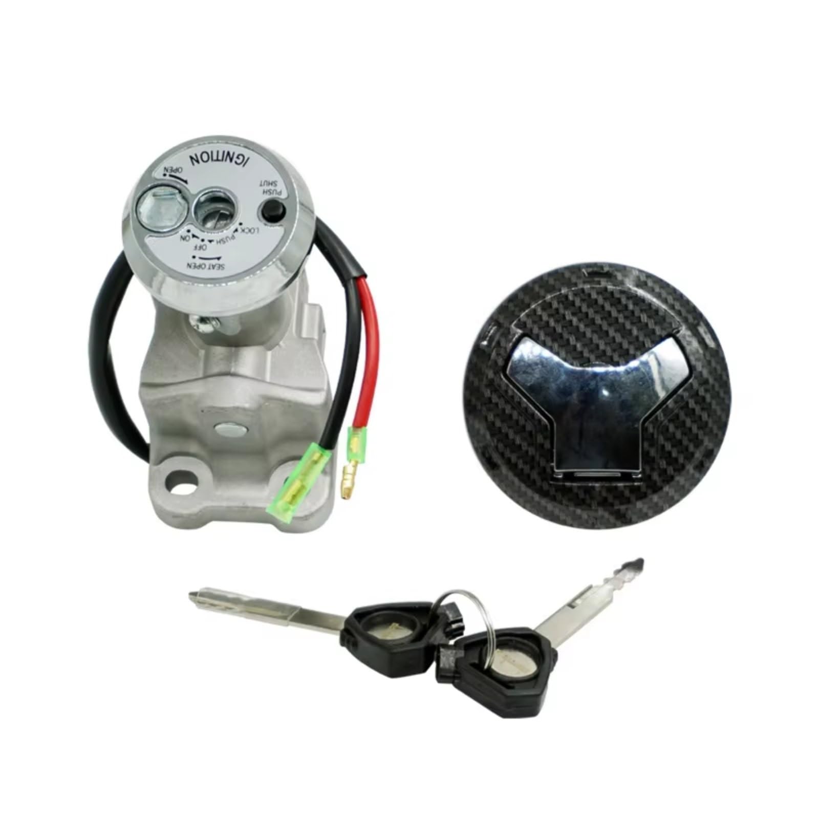 Zündschlüsselschalter Für N-max155 Motorrad Zündschalter Tankdeckel Schloss Montage Mit Verriegelungsschlüssel Tankdeckel Motorhaken Start Key Lock Schalter Zündschlüsselschalter Für N-max155 Motorrad Zündschalter Tankdeckel Schloss Montage Mit Verriegelungsschlüssel Tankdeckel Motorhaken Start Key Lock Schalter von NOVEMS