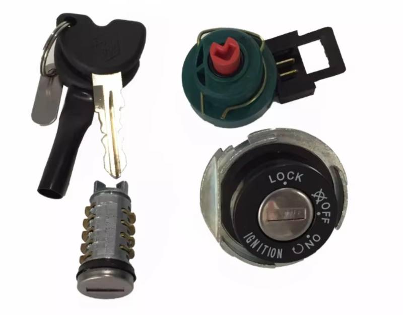 Zündschlüsselschalter Für Piaggio Für Zip 50 Für Rai Hauptschalter Für Giler 573512 298581 Rollerzubehör 50ccm 2-Takt Oder 4-Takt Rollerschloss-Set Start Key Lock Schalter von NOVEMS