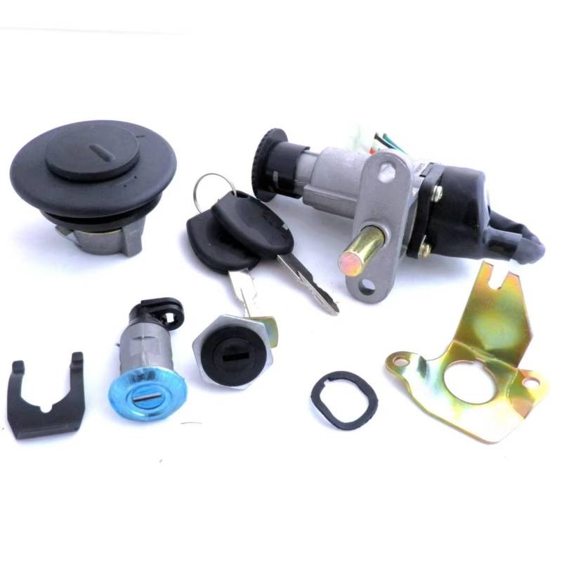 Zündschlüsselschalter Für Roller B08 B09 125cc WY125 Moped Teile Zündschloss Lock Key Set Start Key Lock Schalter von NOVEMS