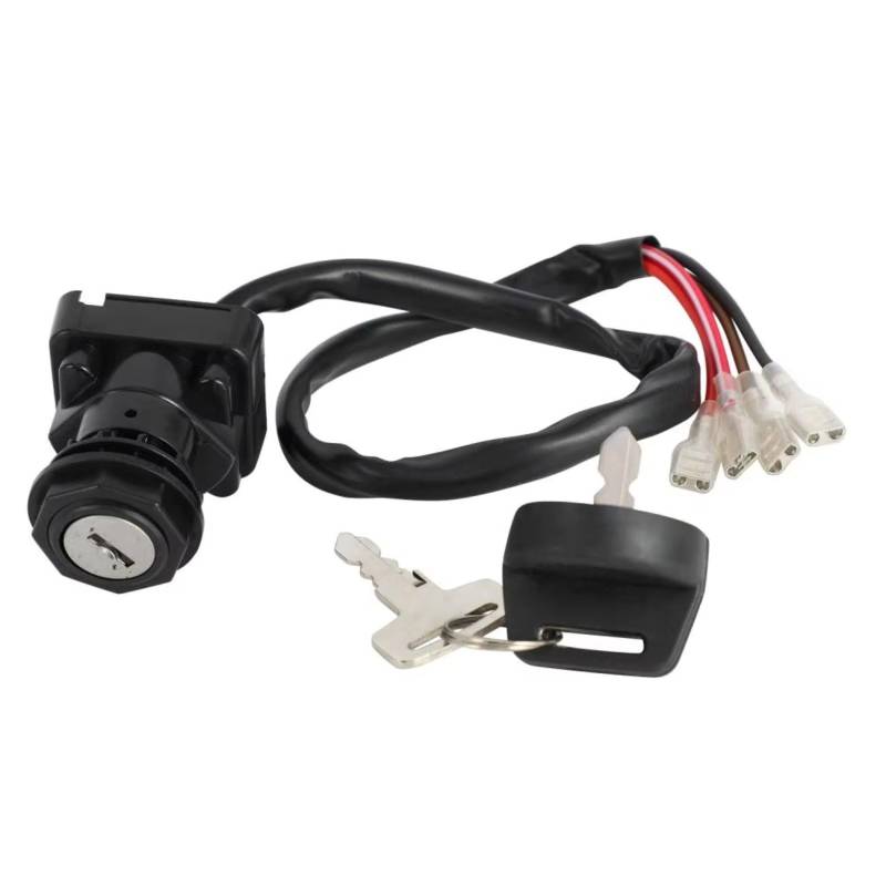 Zündschlüsselschalter Für Sportsman 335 1999 2000 Moto Ersetzt PP Moto ATV Motorräder Zubehör Elektrische Türschloss Stecker Zündschlüssel Schalter Start Key Lock Schalter von NOVEMS