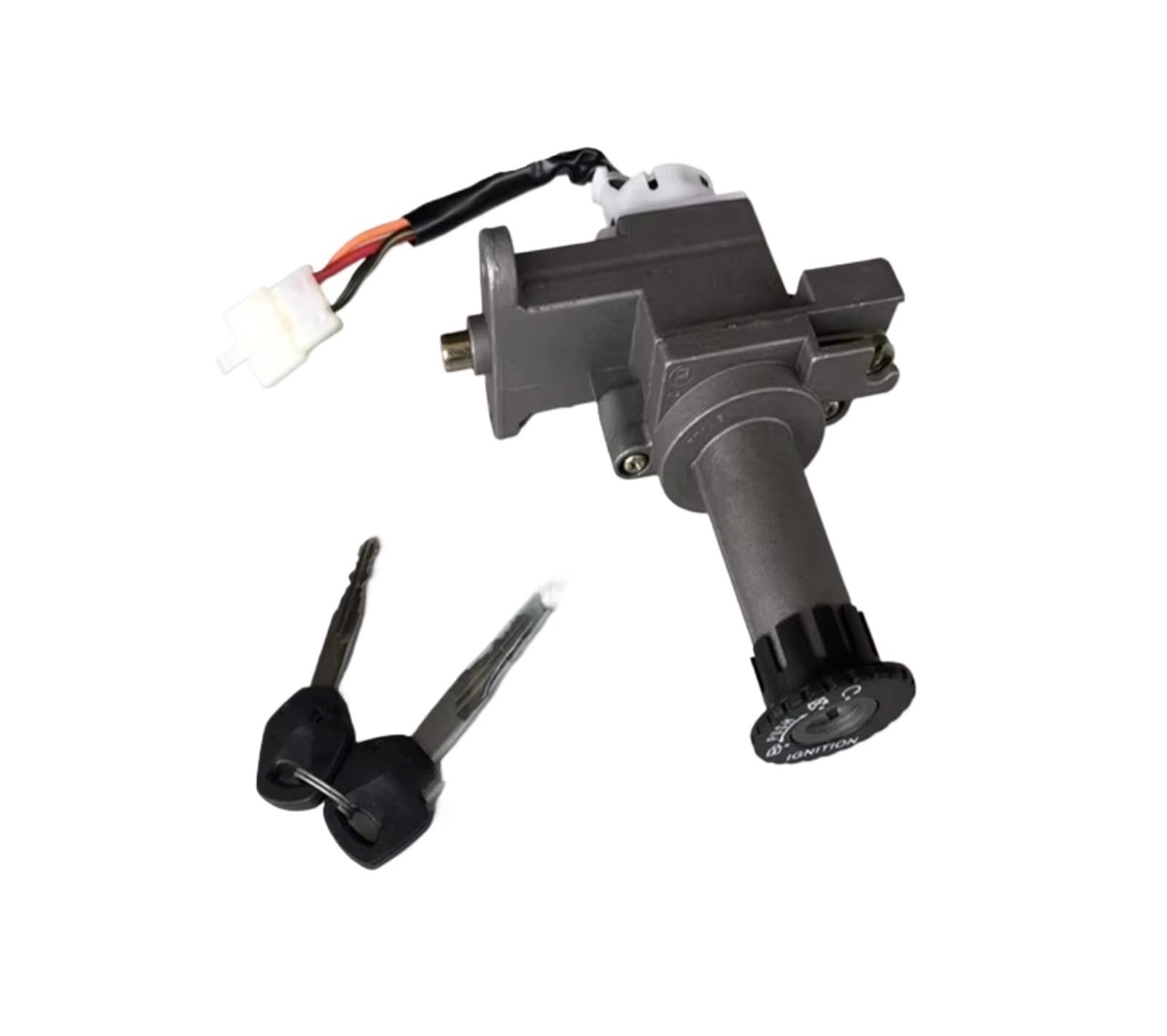 Zündschlüsselschalter Für Suzuki AN125 EINE 125 125cc HJ125T-7 Motorrad Roller Komplette Schloss Zündschlüssel Set Sitz Schloss Start Key Lock Schalter(Separate) von NOVEMS