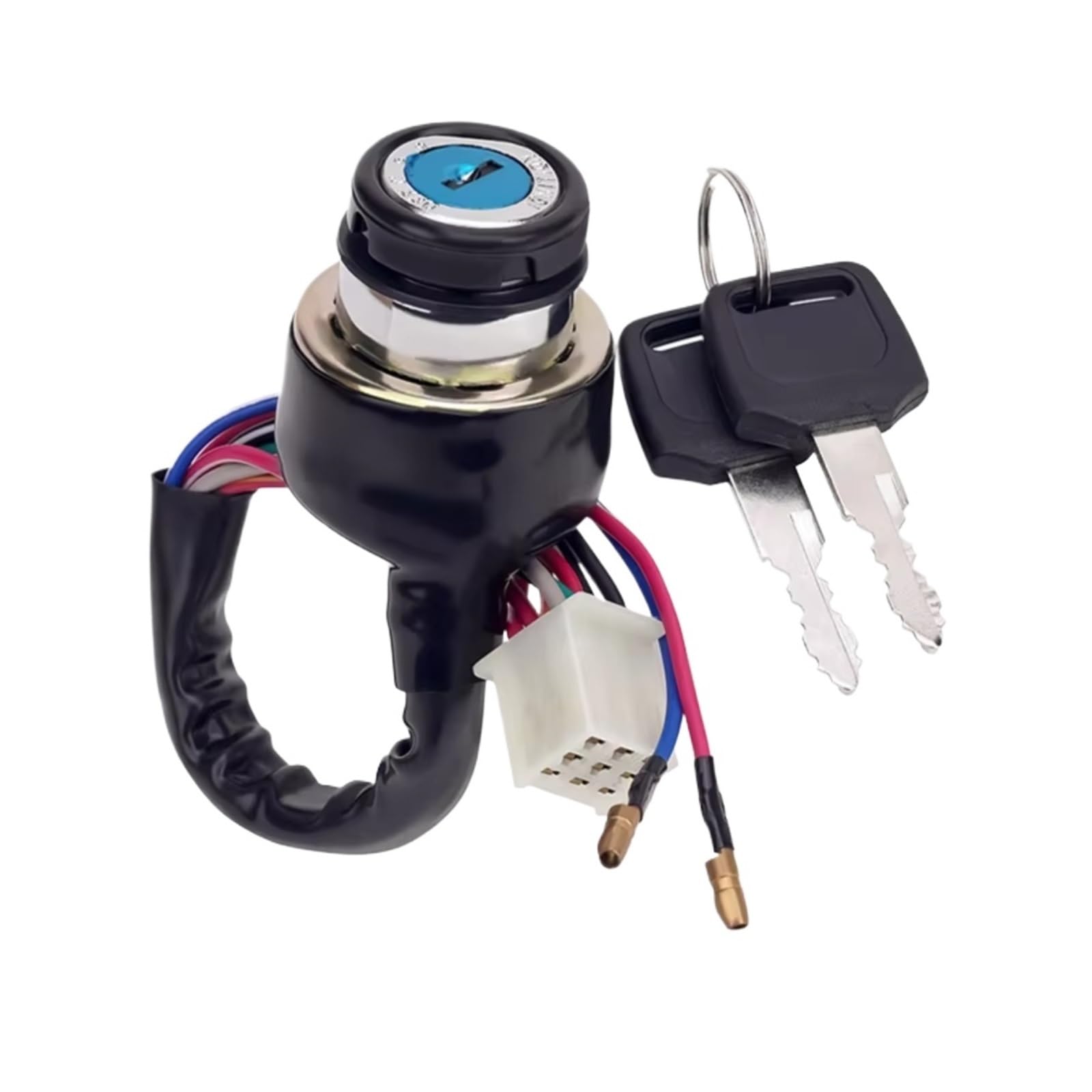 Zündschlüsselschalter Für Suzuki AX100 125cc 150cc 250cc 300cc AX 100 Motorrad ATV 9 Pin Mit 2 Drähte Elektrische Türschloss Stecker Zündschlüssel Start Key Lock Schalter Zündschlüsselschalter Für Suzuki AX100 125cc 150cc 250cc 300cc AX 100 Motorrad ATV 9 Pin Mit 2 Drähte Elektrische Türschloss Stecker Zündschlüssel Start Key Lock Schalter von NOVEMS