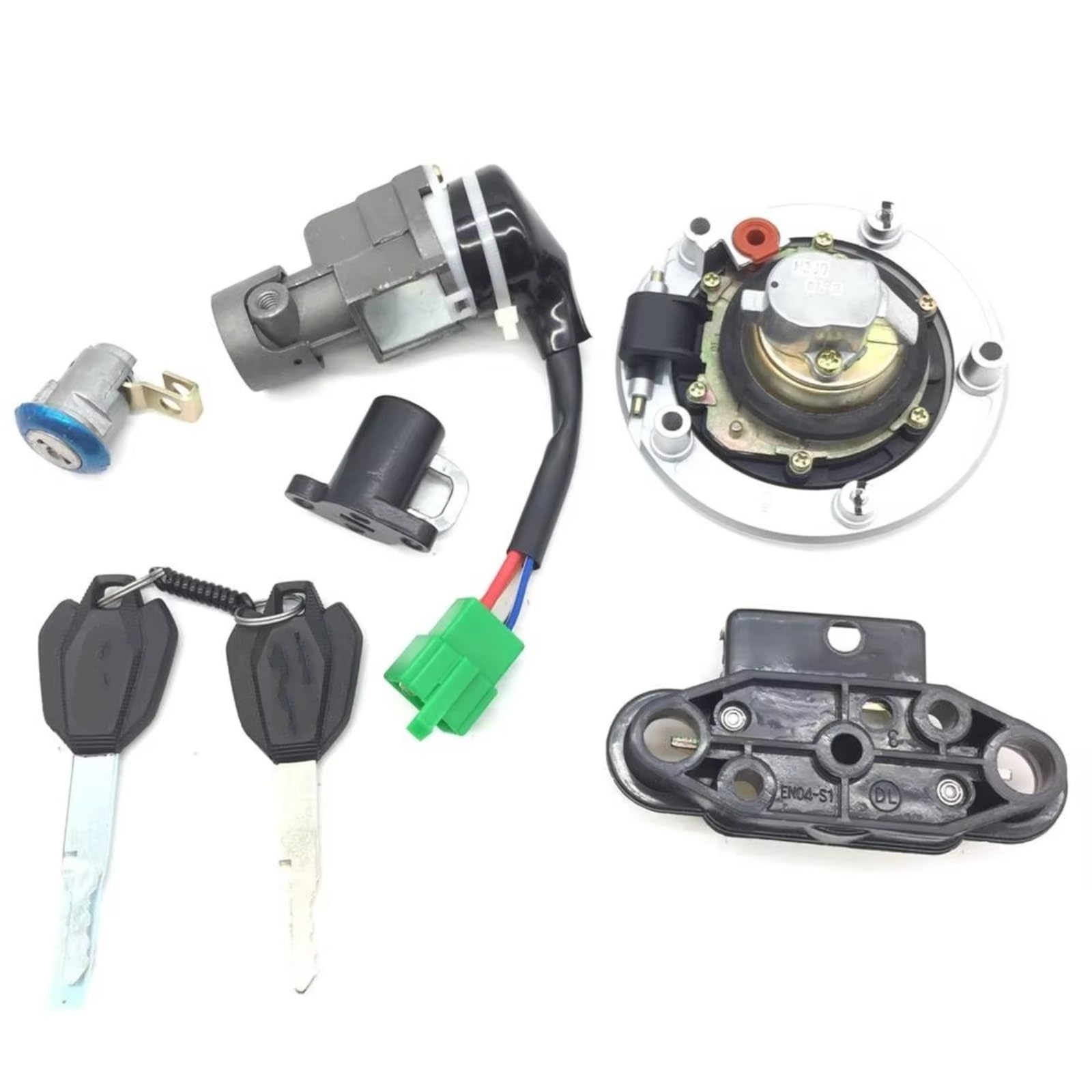 Zündschlüsselschalter Für Suzuki DR 160cc DR 150cc HJ150 DR 150 160 Motorrad Lock Key Set Zündschloss Abdeckung Kraftstoff Tank Gas Abdeckung Kappe Schloss Start Key Lock Schalter Zündschlüsselschalter Für Suzuki DR 160cc DR 150cc HJ150 DR 150 160 Motorrad Lock Key Set Zündschloss Abdeckung Kraftstoff Tank Gas Abdeckung Kappe Schloss Start Key Lock Schalter von NOVEMS