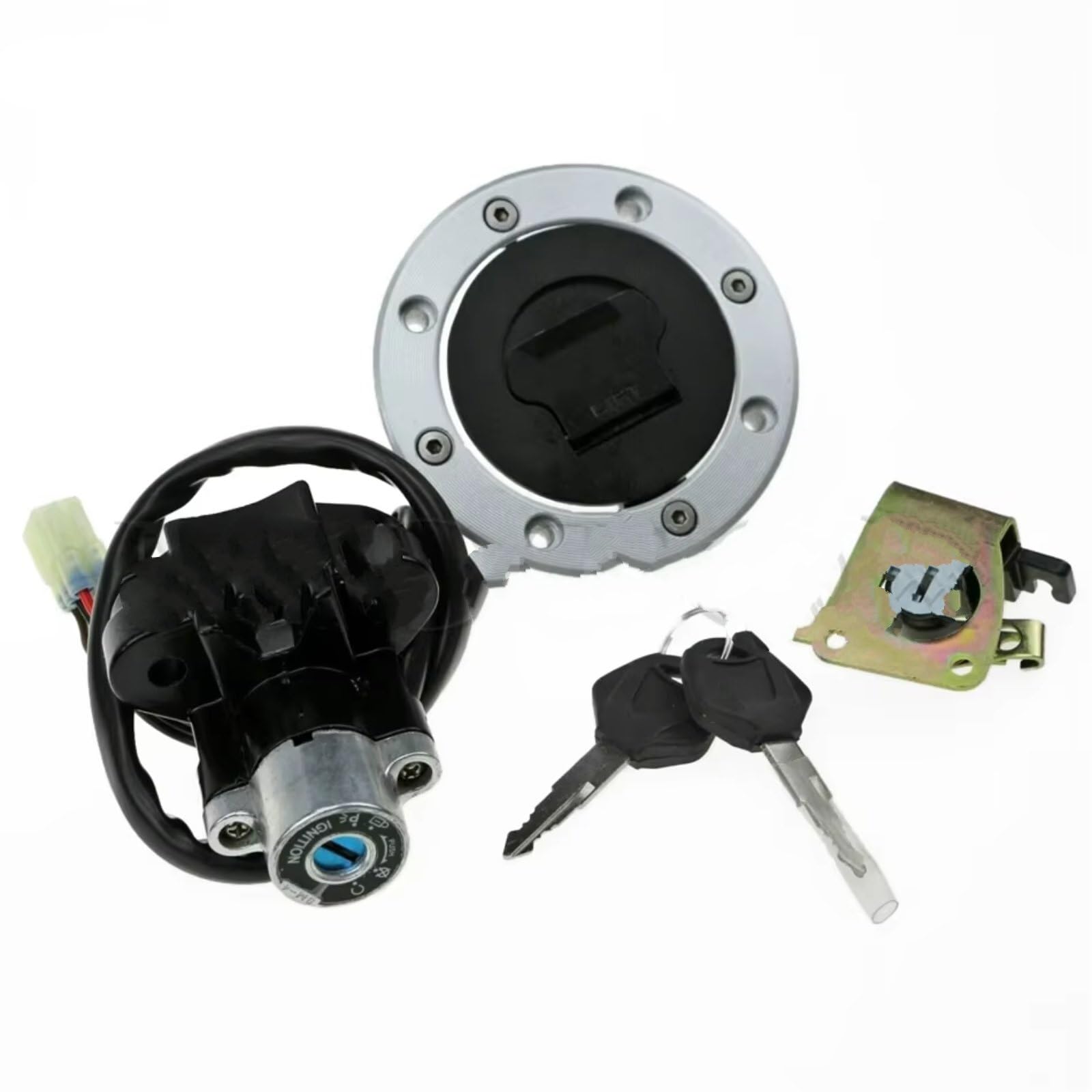 Zündschlüsselschalter Für Suzuki Für GSX-R 600/750/1000 GSX1200/1400 SV650 DL650/1000 TL1000R/S GSX600/750 Zündschloss Schloss Tankdeckel Abdeckung Schlüssel Sitz Start Key Lock Schalter Zündschlüsselschalter Für Suzuki Für GSX-R 600/750/1000 GSX1200/1400 SV650 DL650/1000 TL1000R/S GSX600/750 Zündschloss Schloss Tankdeckel Abdeckung Schlüssel Sitz Start Key Lock Schalter von NOVEMS