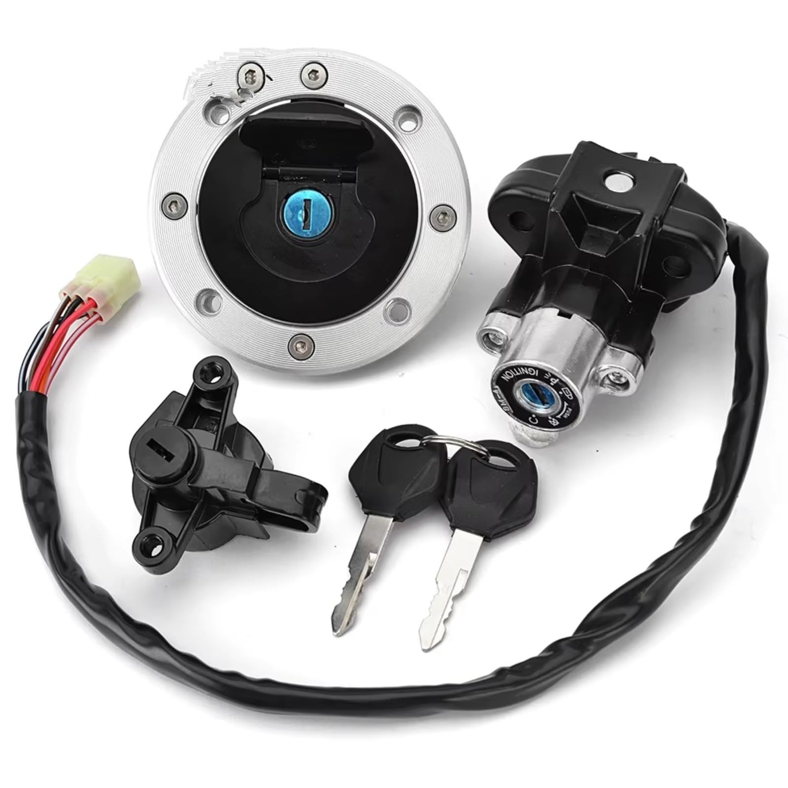 Zündschlüsselschalter Für Suzuki GSF600 Für Bandit 1995-2004 GSF1200 Für Bandit 1997-2005 GSF 600 1200 Zündschloss Gas Tankdeckel Sitzschloss Start Key Lock Schalter Zündschlüsselschalter Für Suzuki GSF600 Für Bandit 1995-2004 GSF1200 Für Bandit 1997-2005 GSF 600 1200 Zündschloss Gas Tankdeckel Sitzschloss Start Key Lock Schalter von NOVEMS