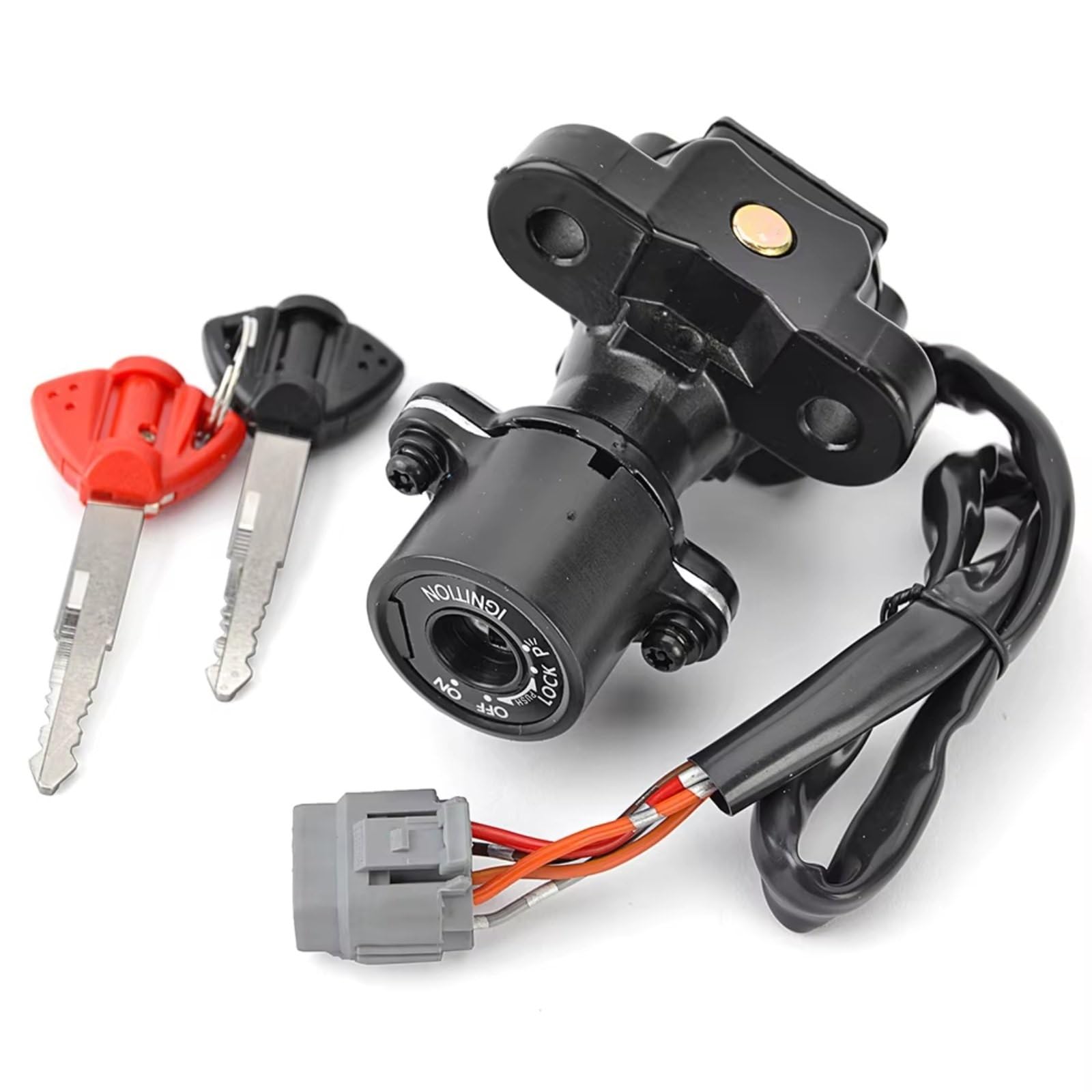 Zündschlüsselschalter Für Suzuki GSXR GSX-R 750 1000 600 GSXR600 GSXR750 GSXR1000 2005-2018 37100-41G11 37100-41G10 Zündschloss Mit Schlüssel Start Key Lock Schalter Zündschlüsselschalter Für Suzuki GSXR GSX-R 750 1000 600 GSXR600 GSXR750 GSXR1000 2005-2018 37100-41G11 37100-41G10 Zündschloss Mit Schlüssel Start Key Lock Schalter von NOVEMS