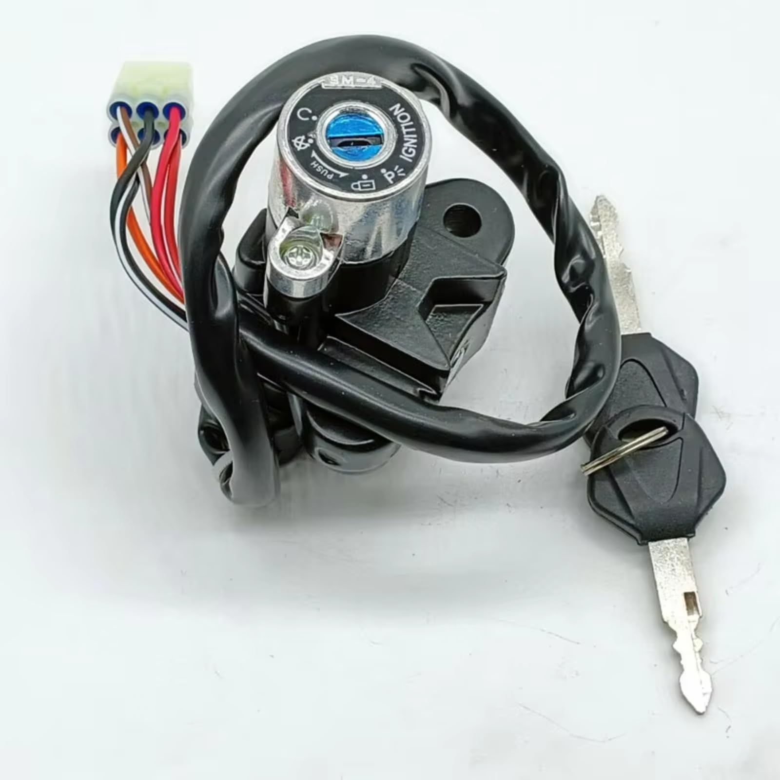 Zündschlüsselschalter Für Suzuki GSXR600 2001-2003 GSXR750 2000 2001-2003 GSXR1000 2001-2002 GSX1400 2002 2003 2004-2007 Zündschloss Sperrschlüssel Start Key Lock Schalter Zündschlüsselschalter Für Suzuki GSXR600 2001-2003 GSXR750 2000 2001-2003 GSXR1000 2001-2002 GSX1400 2002 2003 2004-2007 Zündschloss Sperrschlüssel Start Key Lock Schalter von NOVEMS