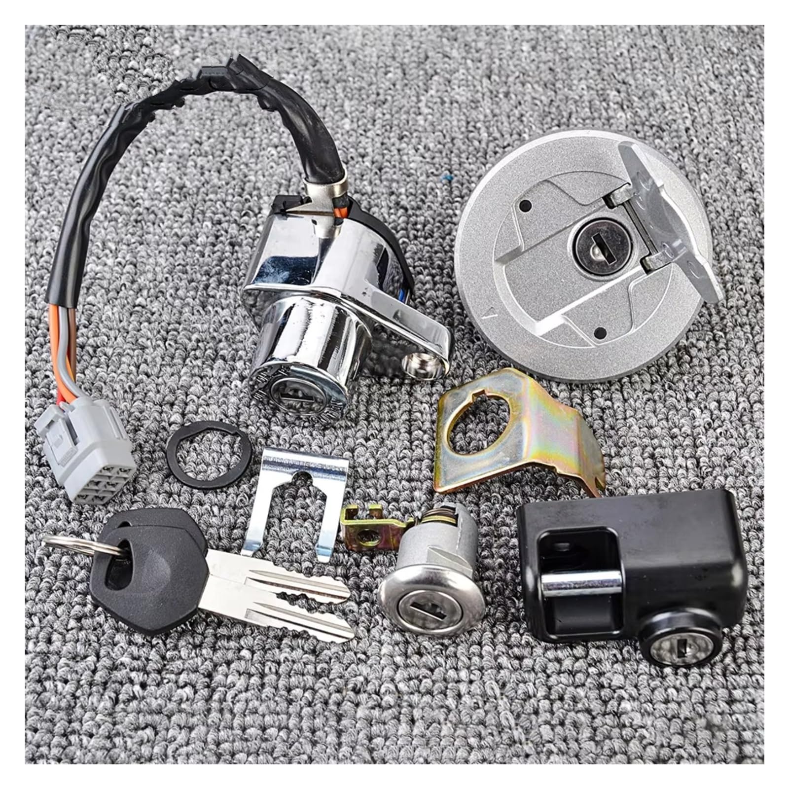 Zündschlüsselschalter Für Suzuki VZR1800/N/Z/B Für Intruder Für Boulevard M109R M1800R 2006-2017 VZR 1800 1800BZ 1800B Zündschloss Sitzschloss Mit Schlüsselsatz Start Key Lock Schalter Zündschlüsselschalter Für Suzuki VZR1800/N/Z/B Für Intruder Für Boulevard M109R M1800R 2006-2017 VZR 1800 1800BZ 1800B Zündschloss Sitzschloss Mit Schlüsselsatz Start Key Lock Schalter von NOVEMS