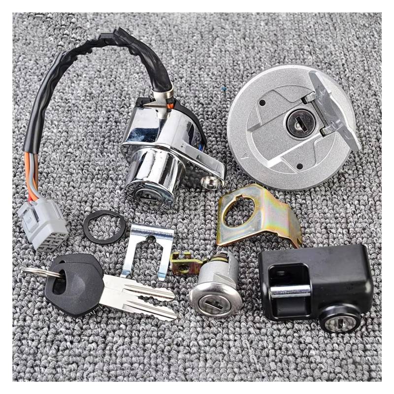 Zündschlüsselschalter Für Suzuki VZR1800/N/Z/B Für Intruder Für Boulevard M109R M1800R 2006-2017 VZR 1800 1800BZ 1800B Zündschloss Sitzschloss Mit Schlüsselsatz Start Key Lock Schalter von NOVEMS