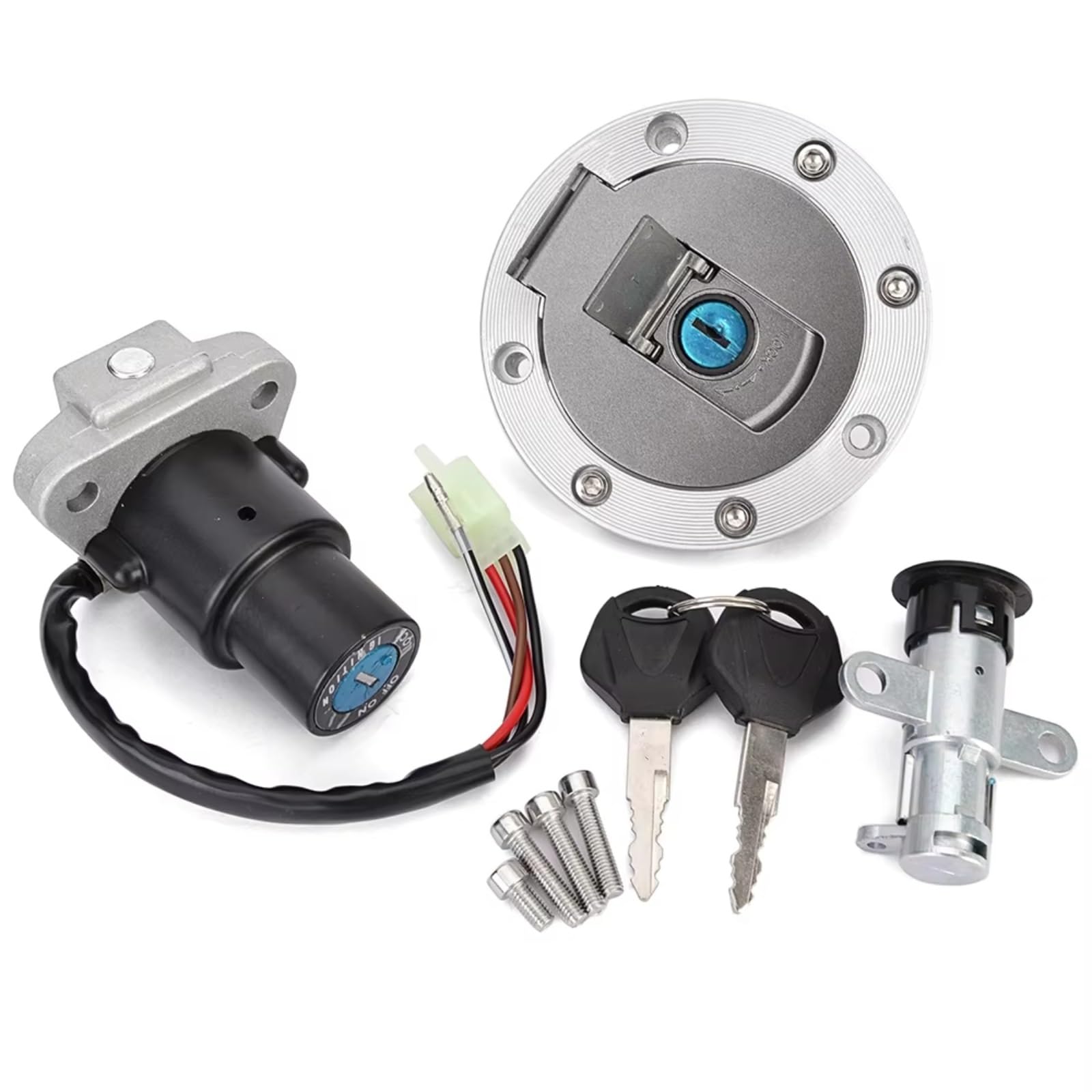 Zündschlüsselschalter Für TDM850 TZM150 TZR125 TZR150/TDM 850 TZM 150/TZR 125 150 Motorrad Zündschloss Sitzschloss Set Start Key Lock Schalter Zündschlüsselschalter Für TDM850 TZM150 TZR125 TZR150/TDM 850 TZM 150/TZR 125 150 Motorrad Zündschloss Sitzschloss Set Start Key Lock Schalter von NOVEMS