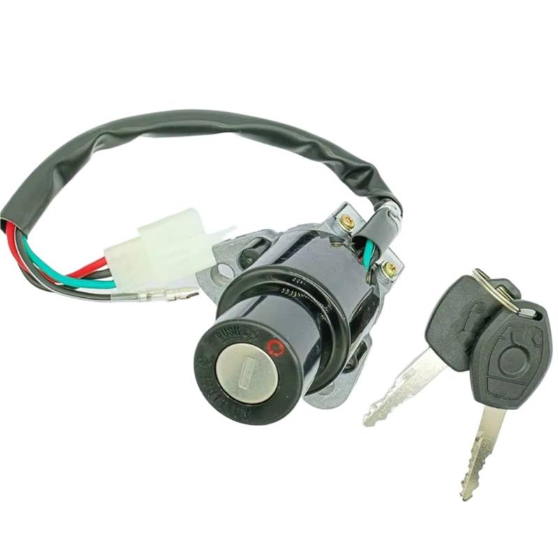 Zündschlüsselschalter Für XT600Z Für Tenere 1VJ 1986-1987 FJ600 USA 1984-1988 FJ1200 1986-90 FZ750 1985-1986 FZ750 Für Genesis Zündschloss Sperrschlüssel Start Key Lock Schalter von NOVEMS
