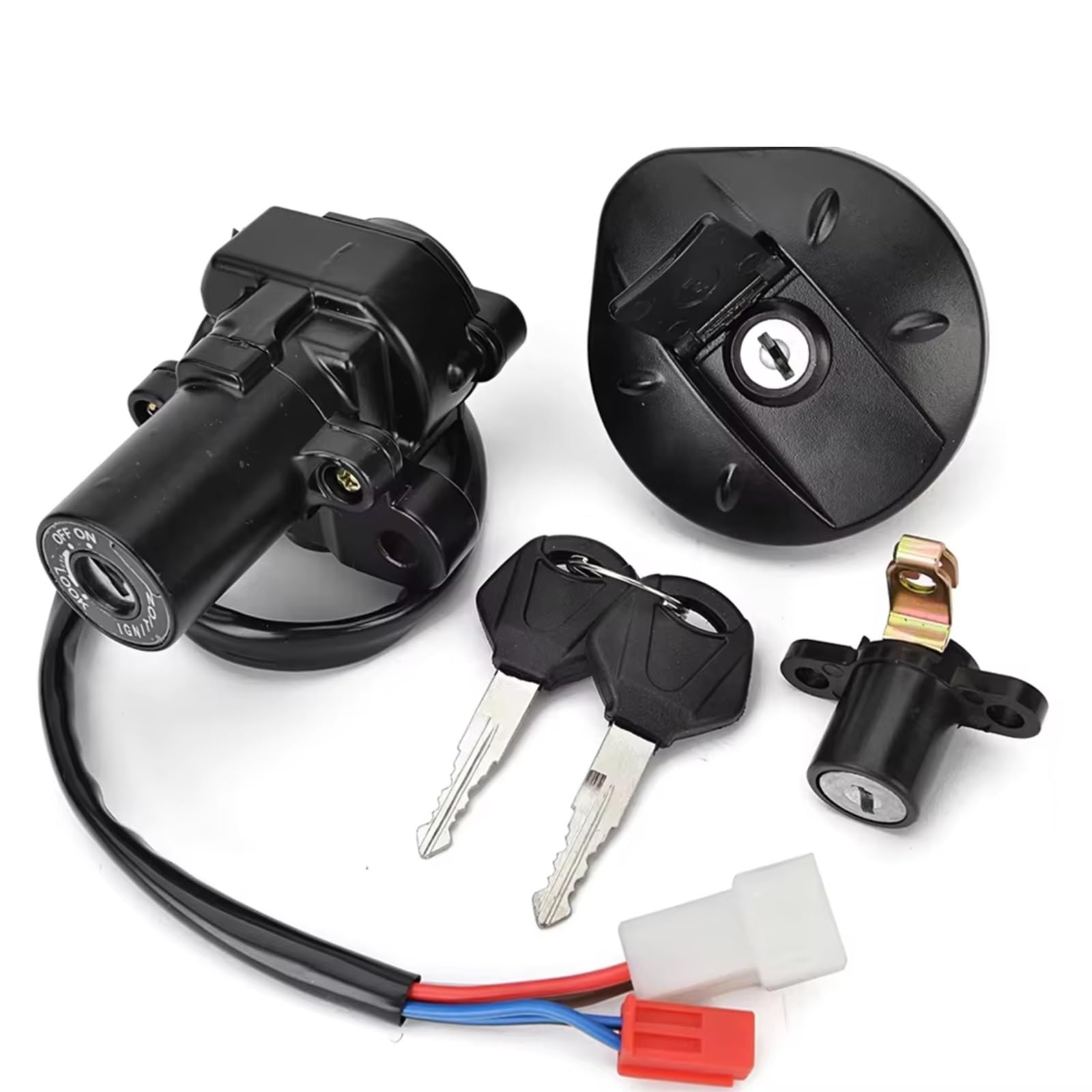 Zündschlüsselschalter Für XT660 XT660R XT660X 2004-2011 2014 XT 660 Zündschloss Tankdeckel Sitzschloss Schlüssel Start Key Lock Schalter Zündschlüsselschalter Für XT660 XT660R XT660X 2004-2011 2014 XT 660 Zündschloss Tankdeckel Sitzschloss Schlüssel Start Key Lock Schalter von NOVEMS