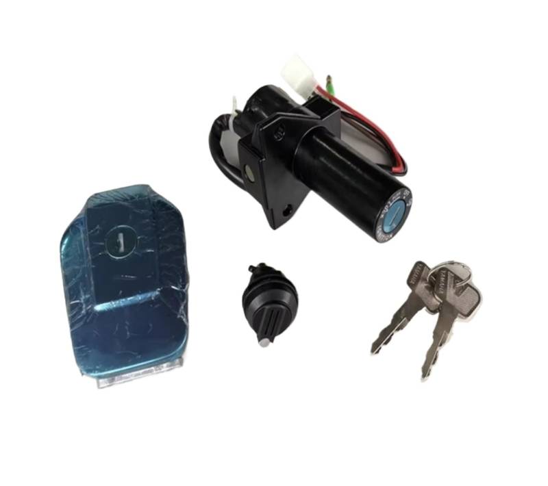 Zündschlüsselschalter Für YBR 125 YB 125 YB125 YBR125 2002-2013 Motorrad Roller Zündschloss Schloss Kraftstoff Tankdeckel Schloss Schlüssel Set Start Key Lock Schalter(YB125) von NOVEMS