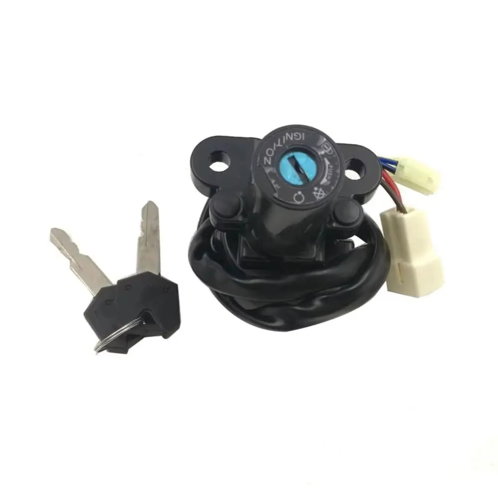 Zündschlüsselschalter Für YZF-R1 04-15 YZF R6 06-15 YZF R1 2009 2010 2011 2012 2013 2014 2015 Motorrad Zündschloss Schloss Mit 2 Schlüssel Start Key Lock Schalter von NOVEMS