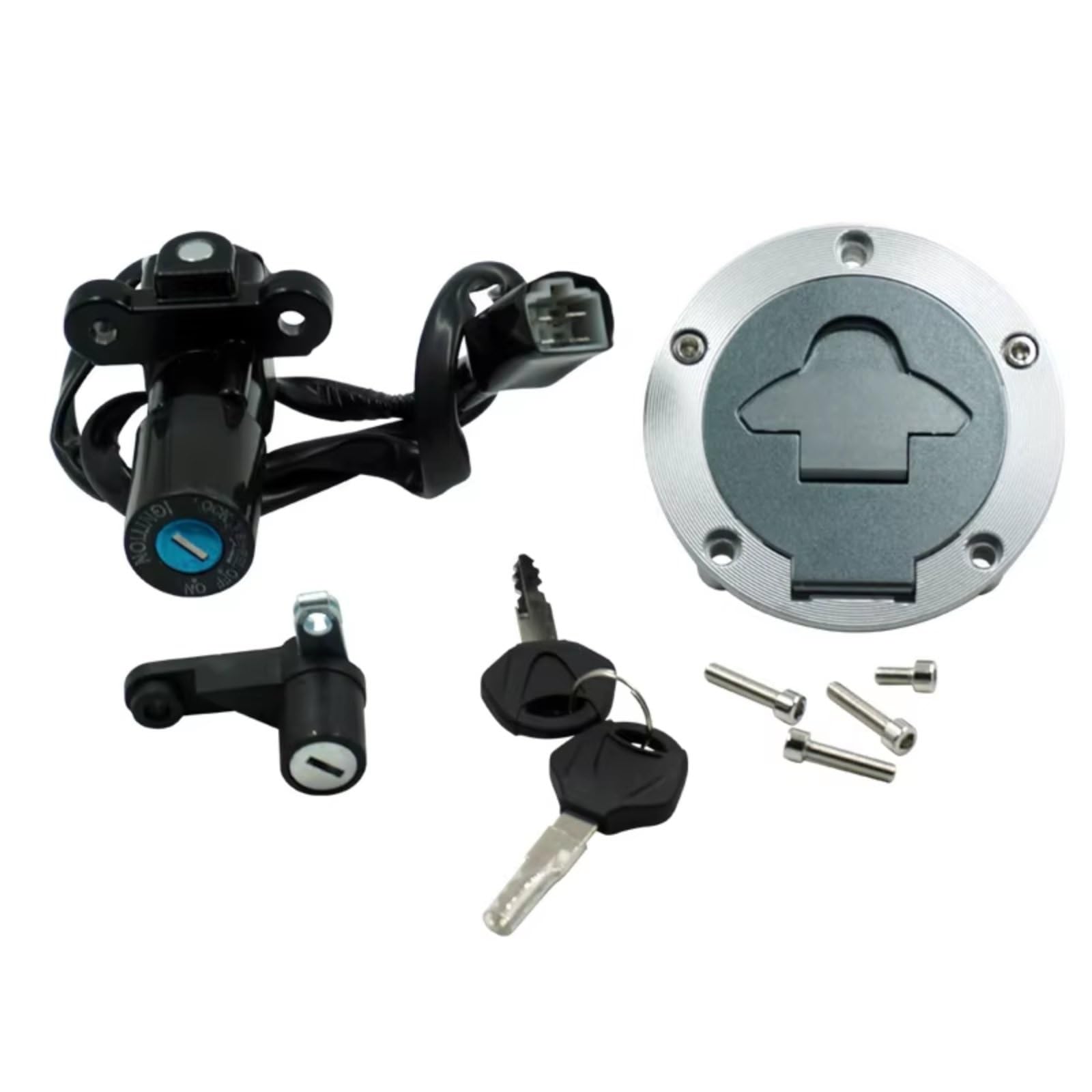 Zündschlüsselschalter Für YZF R3 R6 RH07 RH12 Motorrad Zündschloss Kit Montage Tankdeckel Tankdeckel Mit 2 Schlüsseln Start Key Lock Schalter Zündschlüsselschalter Für YZF R3 R6 RH07 RH12 Motorrad Zündschloss Kit Montage Tankdeckel Tankdeckel Mit 2 Schlüsseln Start Key Lock Schalter von NOVEMS