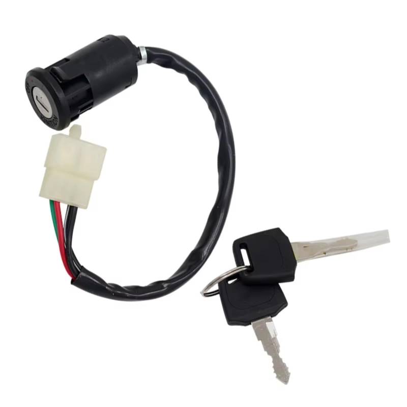 Zündschlüsselschalter Off Road Motorrad ATV Strand Bike Zubehör 50-250CC Zündschalter Mit Kappe Elektrische Türschloss Schlüssel Start Key Lock Schalter von NOVEMS