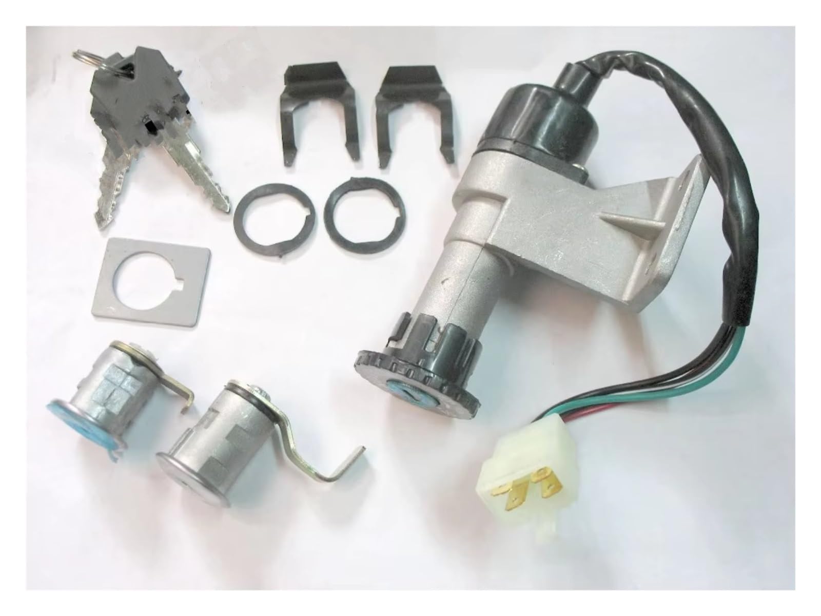 Zündschlüsselschalter Schloss Zündschlüssel Set Sitz Schloss Schlüssel Für QJ Für Keeway GY6 Roller Motorrad Ersatzteil Start Key Lock Schalter Zündschlüsselschalter Schloss Zündschlüssel Set Sitz Schloss Schlüssel Für QJ Für Keeway GY6 Roller Motorrad Ersatzteil Start Key Lock Schalter von NOVEMS